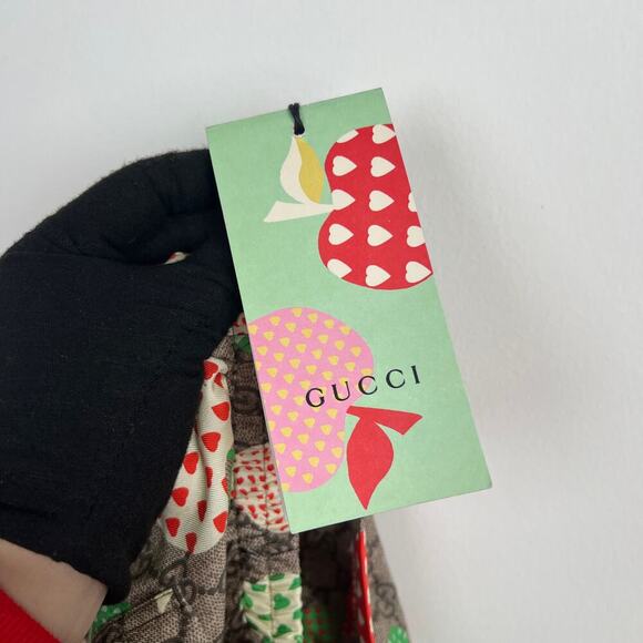 NWT Gucci Silk Apple Shorts Size 46 - Picture 15 of 16